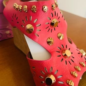 Reneeze, Style-Calm, Size 8.5, Color-Fushia